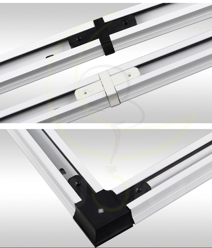 รางไฟ แทรคไลท์ 1 เมตร สีดำ สีขาว Black ,White Track Light rail 1 meter ( เฉพาะรางไฟ ) - Image 3