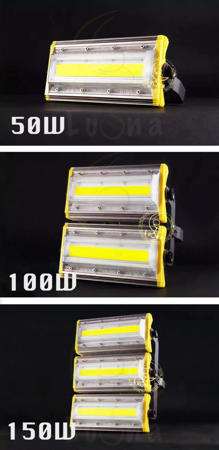 ไฟตกแต่ง ไฟติดกำแพง ไฟติดผนัง สปอตไลท์ ฟลัดไลท์ ขนาดเล็ก 50W/100W/150W Luna LED Transformer Spotlight Floodlight Wall Light [ ประกัน 1 ปี ] - Image 8