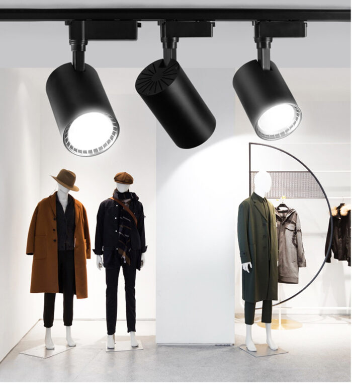 โคมไฟ แทรคไลท์ สีขาว LED 10W / 20W / 30W แสงขาว แสงวอร์ม White Track Light โคมไฟติดราง รุ่น 0919 รับประกัน 1 ปี - Image 3