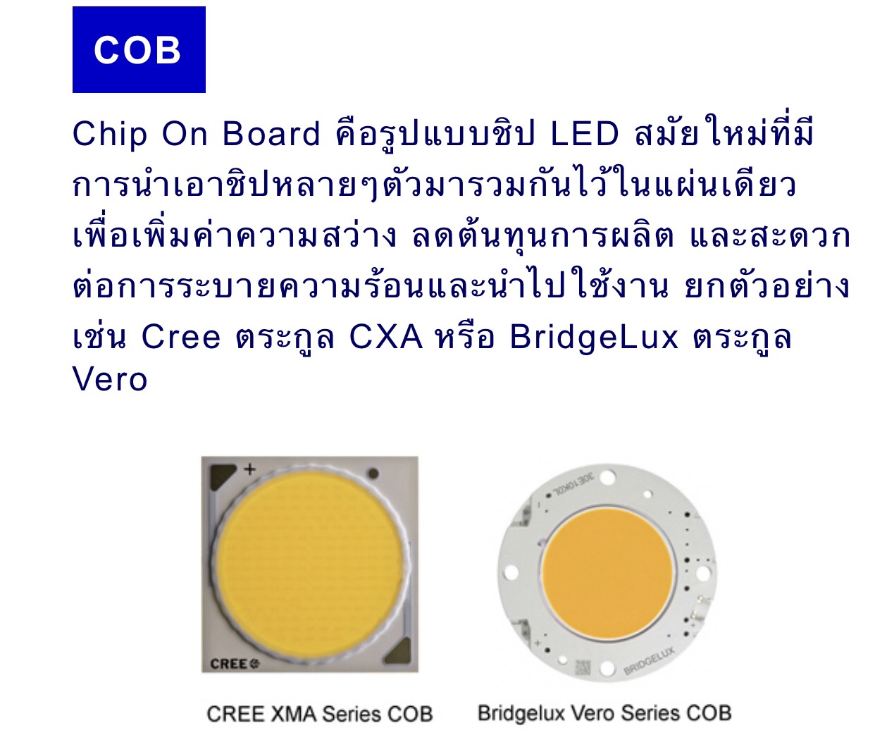 LUNA LED Spotlight Flood Light โคมไฟแอลอีดีสปอตไลท์ 50W 100W 200W 300W 400W 500W 600W รุ่น COB Circle (DAY LIGHT แสงขาว/Warm White แสงเหลือง) - Image 4