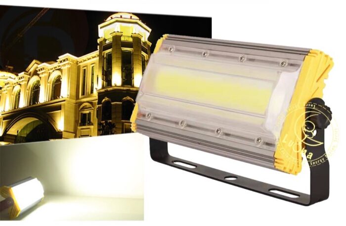ไฟตกแต่ง ไฟติดกำแพง ไฟติดผนัง สปอตไลท์ ฟลัดไลท์ ขนาดเล็ก 50W/100W/150W Luna LED Transformer Spotlight Floodlight Wall Light [ ประกัน 1 ปี ] - Image 2