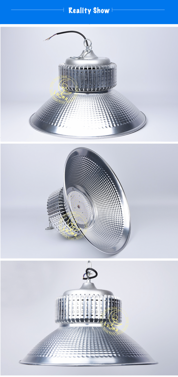 [ ประกัน 1 ปี ][ วัตต์เต็ม ] โคมไฟไฮเบย์ ราคาถูก LED High Bay 150w แสงขาว แสงเหลือง วอร์มไวท์ (แพ็ค 1 ชิ้น) ไฟไฮเบย์ 150 W ไฟโรงงาน ไฟโกดัง - Image 5