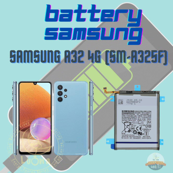 Battery แบตเตอรรี่สำหรับ Samsung ซัมซุง รุ่น A32 (4G) sm-a325f Battery แบตเตอรี่มือถือ