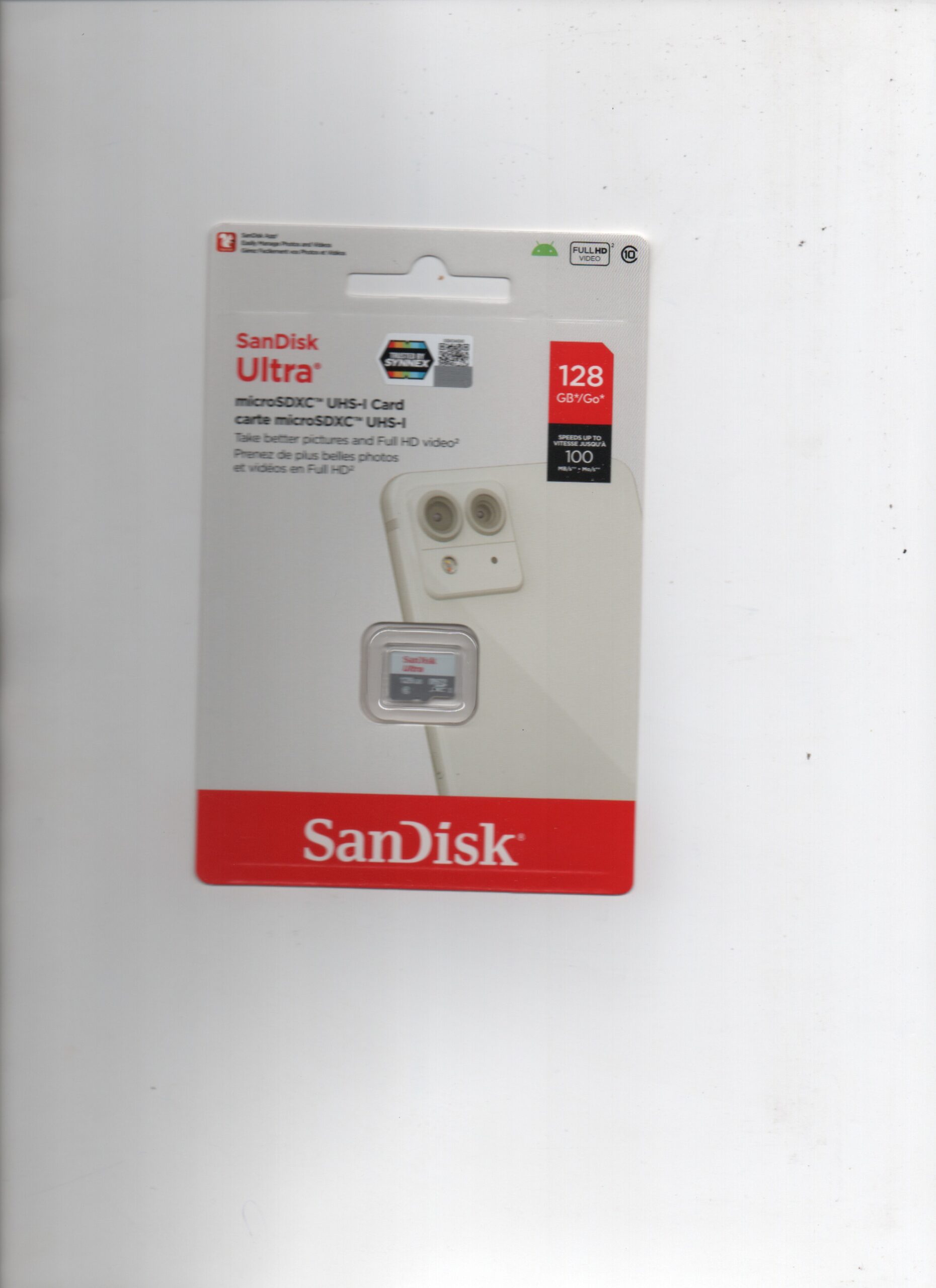 128 GB MICRO SD CARD (ไมโครเอสดีการ์ด) SANDISK ULTRA SDHC CLASS 10 (SDSQUNR-128G-GN6MN) ประกัน 7 ปี Capacity : 128GB Class :SDXC Class10 Speed Rating : Read 100MB/s ปรับแต่งมาสำหรับใช้งานกับอุปกรณ์ Android เพื่อถ่ายภาพ พกพา และจัดเก็บข้อมูลทั้งหมด - Image 5