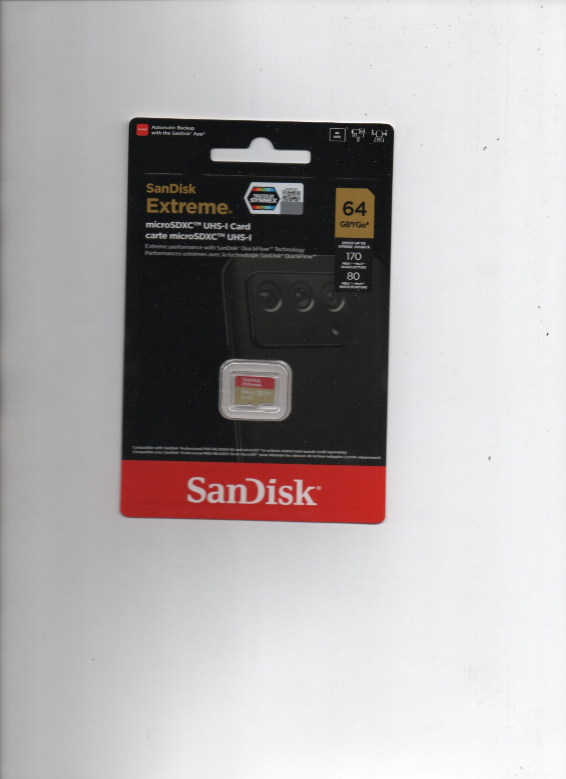 32 GB MICRO SD CARD (ไมโครเอสดีการ์ด) SANDISK SDXC EXTREME CLASS 10 (SDSQXAF-032G-GN6MN) ประกันตลอดชีพ Capacity : 32GB Class : Class 10,U3,V30,A1,SDHC Speed Rating : Read 100MB/s บันทึกภาพและวิดีโอได้แบบ :Full HD 1080p ความเร็วสูงสุดสำหรับการถ่ายโอนข้อมูล - Image 6