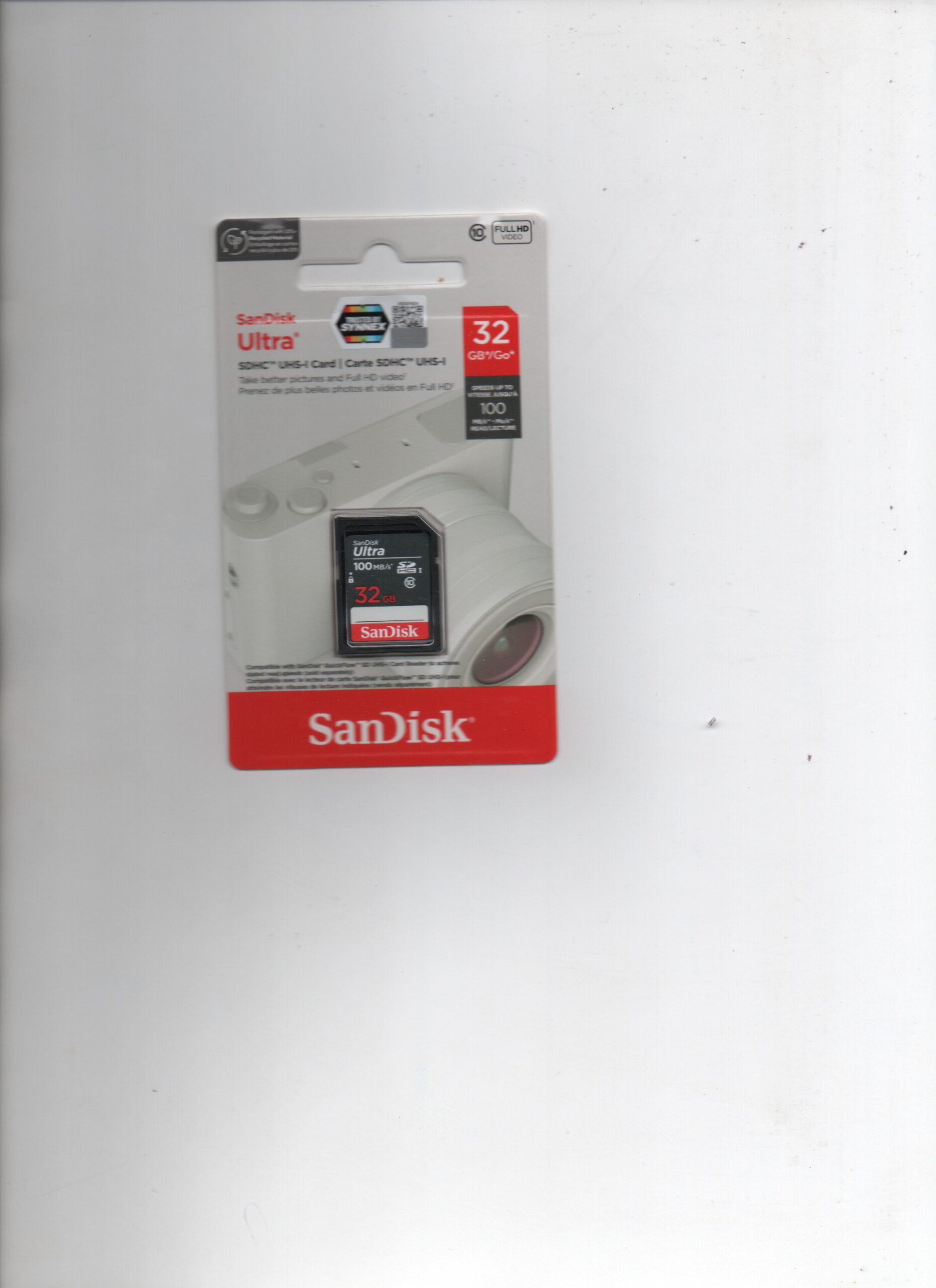 32 GB SD CARD (เอสดีการ์ด) SANDISK ULTRA SDHC CLASS 10 (SDSDUNR-032G-GN3IN) ประกัน 7 ปี ถ่ายภาพและวิดีโอ Full HD ได้ดียิ่งขึ้น ด้วยกล้องถ่ายรูปขนาดกะทัดรัด ไปจนถึงระดับกลาง ขนาดความจุ 32GB มีความเร็วสูงสุดในการอ่าน 100 MB/s - Image 7