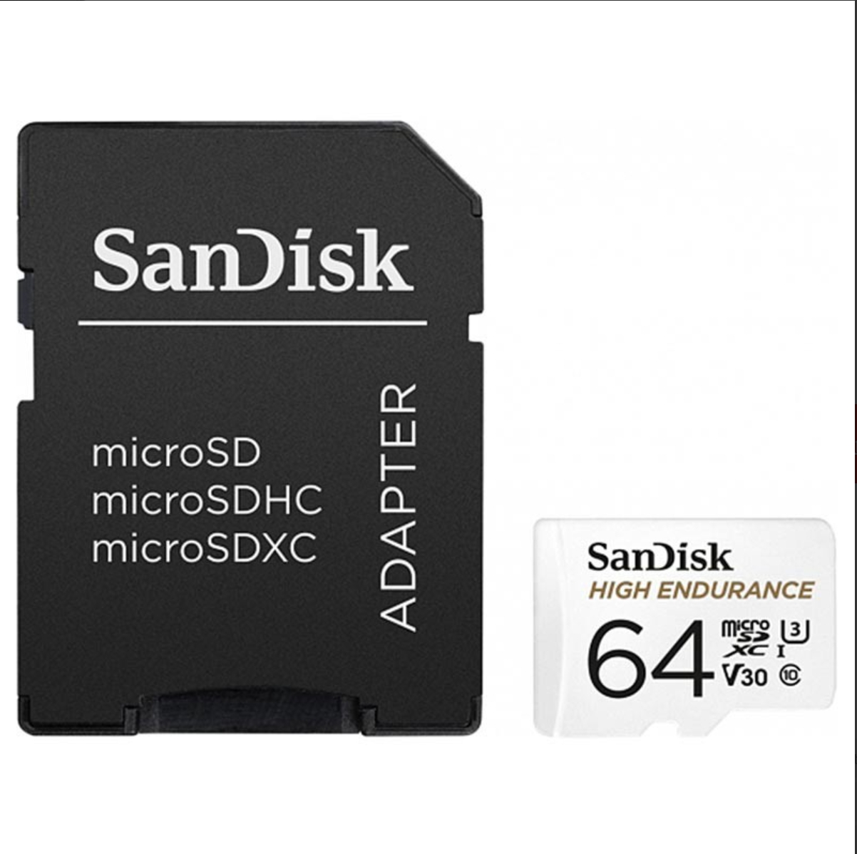 เมมโมรี่การ์ด SanDisk High Endurance MicroSDXC Class 10 64GB (SDSQQNR_064G_GN6IA) ประกัน 2 ปี Capacity : 64GB Class : Class 10,U3, A2,V30,SDXC Speed Rating : Read 100MB/s, Write 40MB/s บันทึกภาพและวิดีโอได้แบบ : Full HD 1080p 4K UHD - Image 9