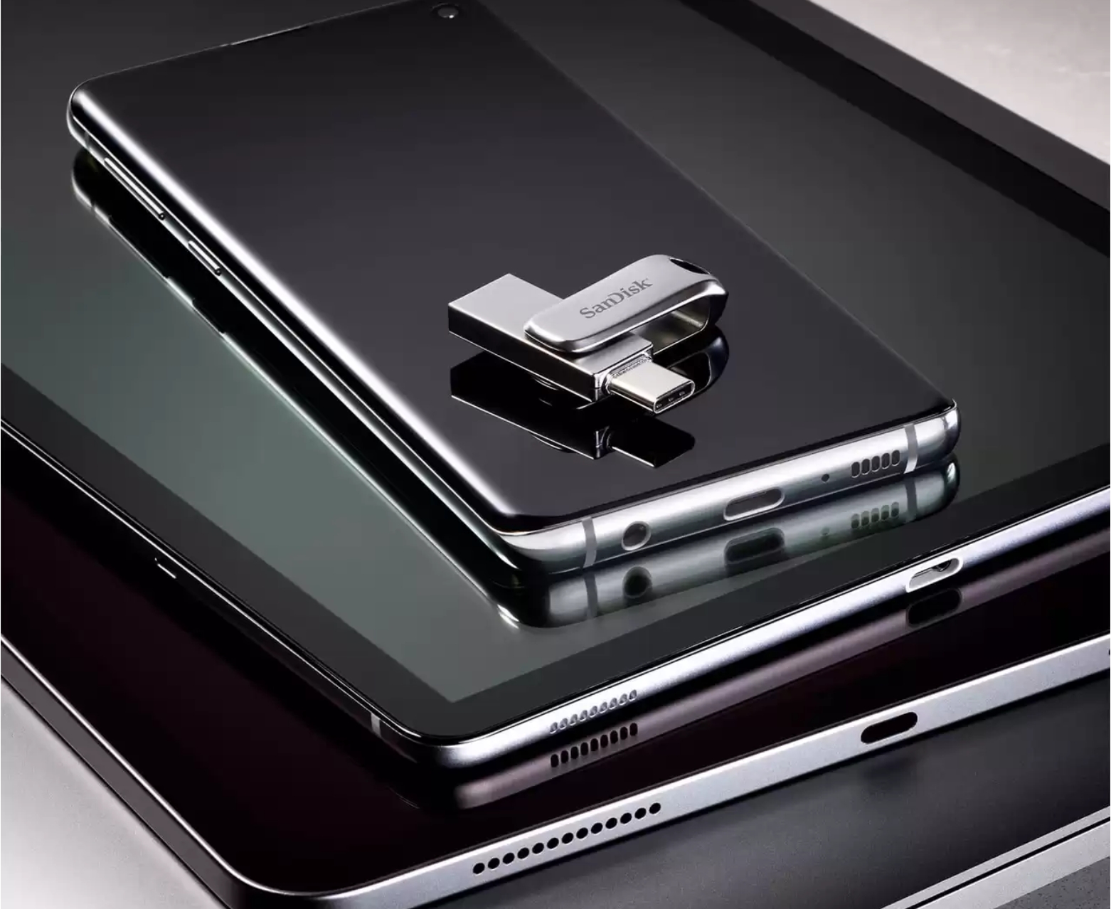 แท้ 100% แฟลชไดรฟ์ SanDisk Ultra Dual Drive Luxe USB Type-C™ - 512GB (สีทอง) ( SDDDC4-512G-G46GD ) ประกัน 5 ปี - Image 7