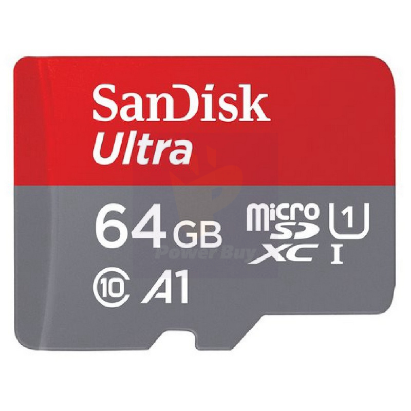 64 GB MICRO SD CARD (ไมโครเอสดีการ์ด) SANDISK ULTRA MICROSDXC UHS-I CARD (SDSQUAB-064G-GN6MN) ประกัน 10 ปั Capacity : 64GB Class : Class 10, U1, A1,SDXC Speed Rating : Read :140MB/s บันทึกภาพและวิดีโอได้แบบ : Full HD - Image 10