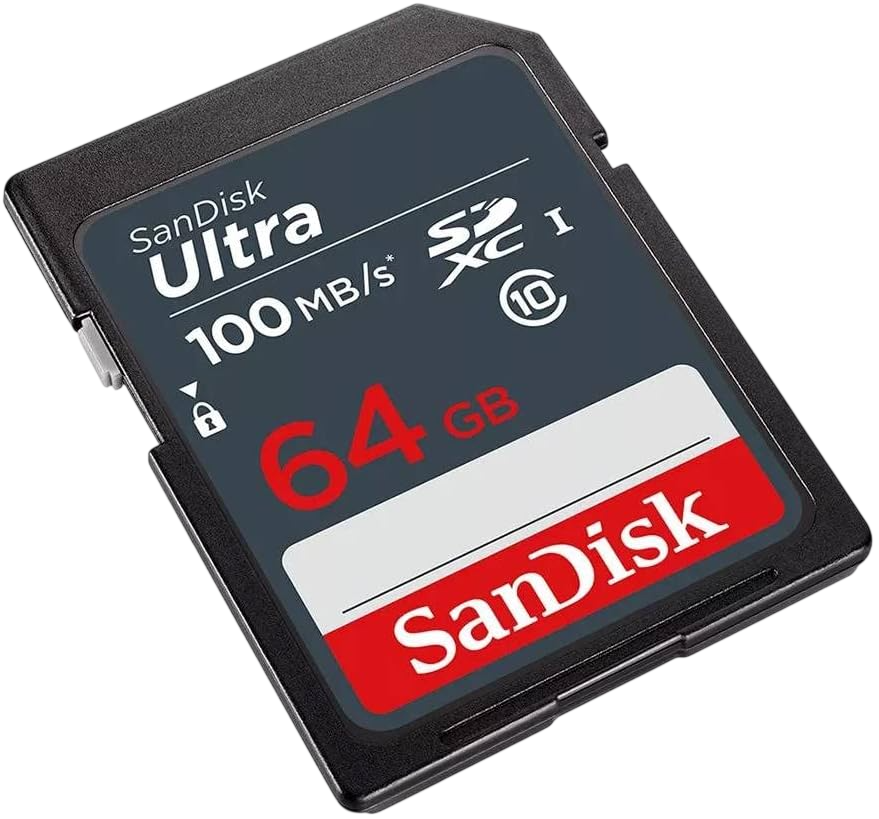 64 GB SD CARD (เอสดีการ์ด) SANDISK ULTRA SDXC (SDSDUNR-064G-GN3IN) ประกัน 7 ปี Capacity : ความจุ 64GB Class : Ultra SD SDXC UHS-I Class 10 Speed Rating : Read 100MB/s ถ่ายภาพและวิดีโอ Full HD ถ่ายรูปขนาดกะทัดรัด ไปจนถึงระดับกลาง - Image 8