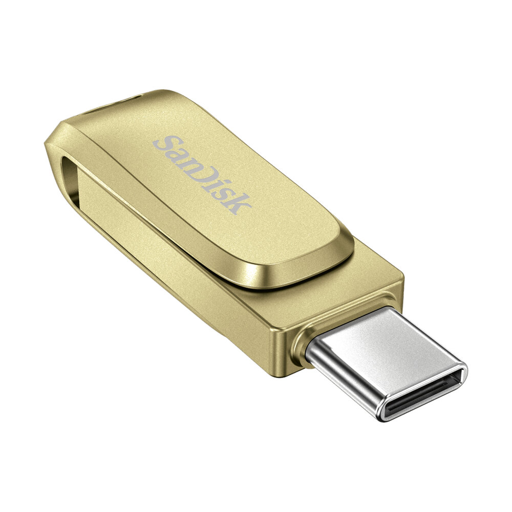 แท้ 100% แฟลชไดรฟ์ SanDisk Ultra Dual Drive Luxe USB Type-C™ - 512GB (สีทอง) ( SDDDC4-512G-G46GD ) ประกัน 5 ปี - Image 10