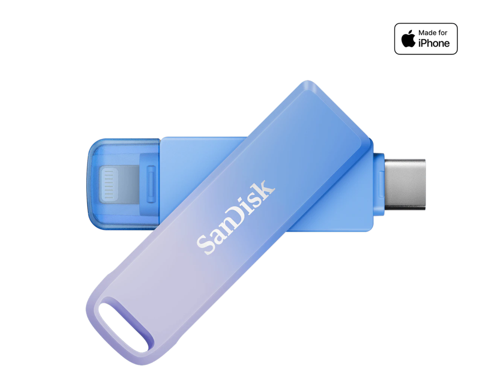 256GB Flash Drive SANDISK (แฟลชไดร์ฟ) Creator Phone Drive for iPhone (SDIXD0N-256G-GN6TP) - Image 5