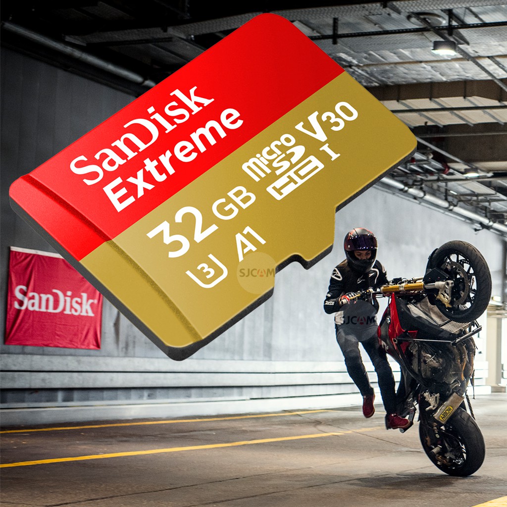 32 GB MICRO SD CARD (ไมโครเอสดีการ์ด) SANDISK SDXC EXTREME CLASS 10 (SDSQXAF-032G-GN6MN) ประกันตลอดชีพ Capacity : 32GB Class : Class 10,U3,V30,A1,SDHC Speed Rating : Read 100MB/s บันทึกภาพและวิดีโอได้แบบ :Full HD 1080p ความเร็วสูงสุดสำหรับการถ่ายโอนข้อมูล - Image 8
