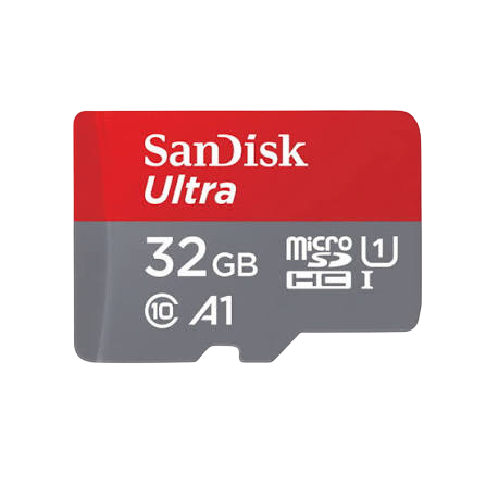 32 GB MICRO SD CARD (ไมโครเอสดีการ์ด) SANDISK ULTRA MICROSD (SDSQUA4-032G-GN6MN) Capacity : 32GB Class : Class 10,U1,A1,SDHC Speed Rating : Read 120MB/s บันทึกภาพและวิดีโอได้แบบ :Full HD 1080p การ์ด SanDisk สามารถใช้งานได้กับสมาร์ทโฟนและแท็บเล็ต - Image 7