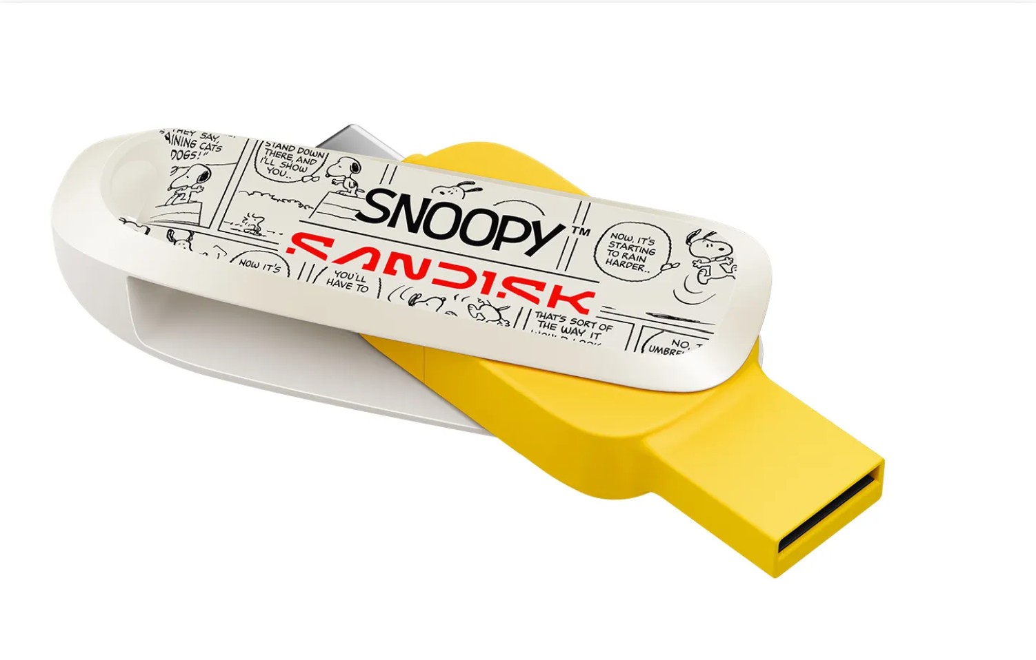 SANDISK แฟลชไดรฟ์ Snoopy USB Flash Drive Phone Drive USB-A/USB-C รุ่น SDDDC6-064G-PS46 สีเหลือง ความจุ 64GB ประกัน 5 ปี ● ความจุ 64GB ถ่ายโอนและเก็บไฟล์ได้จุใจ ● เชื่อมต่อได้ทั้ง USB-A และ USB-C ในแฟลชไดรฟ์เดียว - Image 7