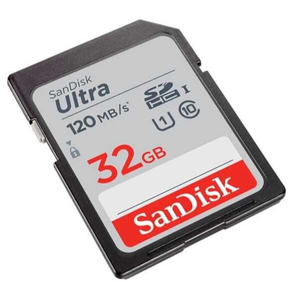 32 GB SD CARD (เอสดีการ์ด) SANDISK ULTRA SDHC CLASS 10 (SDSDUN4-032G-GN6IN) Capacity : ความจุ 32GB Class : SDHC,U1 Class 10 Speed Rating : Read 120MB/s ถ่ายภาพและวิดีโอ Full HD 1080P ประกัน 10 ปี - Image 8