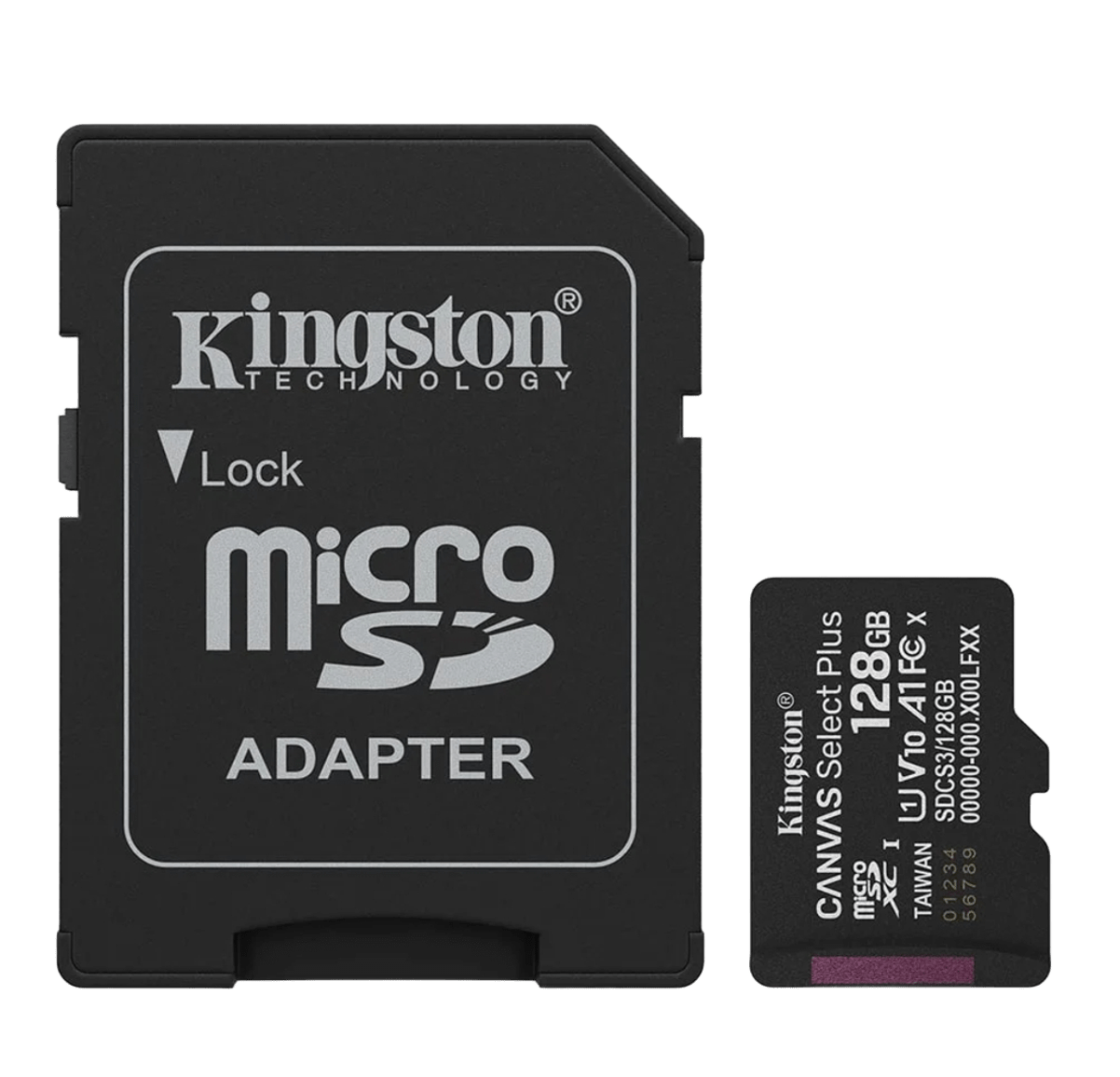 128 GB MICRO SD CARD (ไมโครเอสดีการ์ด) KINGSTON CANVAS SELECT PLUS + ADAPTER (SDCS3/128GB) ประกันตลอดอายุการใช้งาน Capacity :128GB Class : Class 10, U1, V10, A1 Speed Rating : Read 150MB/s การ์ด microSD Canvas Select Plus รองรับอุปกรณ์ Android - Image 9